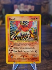 Pokemon TCG Ho-oh 07/64 Neo Revelation Holo Unlimited Moderately Played picture