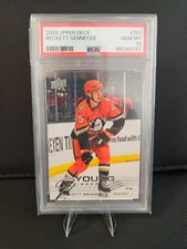 2025-26 Upper Deck Extended - Young Guns Beckett Sennecke #701 (RC) PSA 10 picture