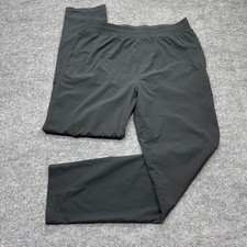 Rhone Mens Commuter Pants Black Large Elastic Waist Technical Stretch RN141364 picture
