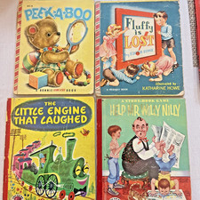 Lot of 4 vintage Children's Books picture
