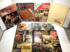 VINTAGE 1970 S TANDY LEATHER COMPANY LEATHERCRAFT CATALOGS LOT OF 13 picture