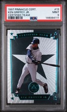 1997 Pinnacle Certified Certified Team Ken Griffey Jr. #13 PSA 9 picture
