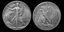 1941 P Walking Liberty Silver Half Dollar About Uncirculated Excellent Luster picture