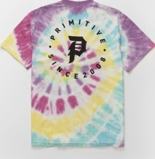 NWT Primitive Skate Since 2008 Tie Dye Shirt  picture