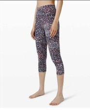 Lululemon Align High Waisted Rise Pant Leggings 21” Inseam Water Blossom Size 2 picture