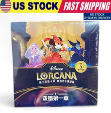 Disney LORCANA BOOSTER Light Box The First Chapter Chinese Ver 24 Packs 120 Card picture