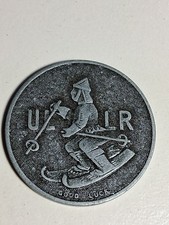 VTG National Ski Patrol Be Safe Good Luck Token Medallion ULLR picture