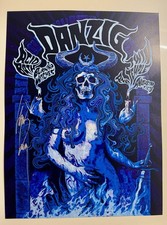 Danzig Anaheim Poster SIGNED 2026 Honda Center AUTOGRAPHED LA RARE Official picture
