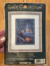 Vintage Dimensions Gold Collection Petites Splendor at Night Cross Stitch picture