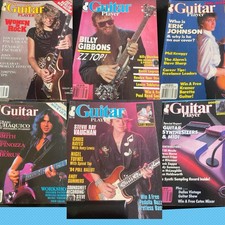 Guitar Player Magazine Lot of 6 Vintage 80’s ZZ Top, Girlschool, Chaquico, Lynch picture