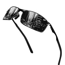 Aluminium Polarized Photochromic Sunglasses Men Driving Sports Chameleon Glasses picture