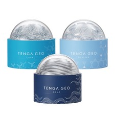 TENGA GEO Renewal Reusable Male Masturbator w/Case & Drying Stand NIB NWT picture