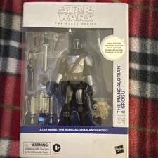 Star Wars Black Series #01 Mandalorian & Grogu Deluxe First Edition picture