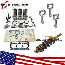 compatible for Kubota D902 Engine Overhaul Rebuild Kit connecting rod crankshaft picture