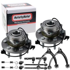 515096 Bearing Hub 4WD ABS 6 Lug Ctrl Arms Tie Rods Sway Links Silverado 1500 picture