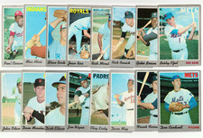 1970 Topps Baseball Cards, Singles, Fill Your Set, You Pick picture