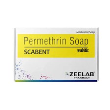 New Scabent Soap Soap Permethrin is an antiparasitic medication (PACK OF 4) picture