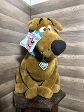 21” Large Scooby Doo Cartoon Network Vintage Sitting Plush Cartoon Dog  Tags picture