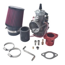 34mm Carburetor Air Filter Adapter Kit Fit Predator GX390 420cc Mikuni Go Kart picture