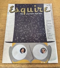 ESQUIRE The MAGAZINE for Men - June 1952 - Pin-up Centerfold Model Monthly UU picture