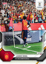 Lamine Yamal Puts On A Show 2026-27 UEFA Nations League Topps NOW #5 PRESALE picture
