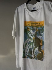 Vintage Sarasota Jazz Festival Music T-Shirt picture
