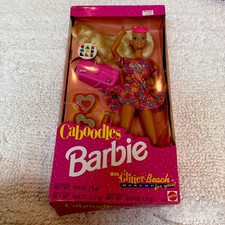 3157 Vintage 1992 Mattel Caboodles Barbie Doll With Glitter Beach Makeup New picture