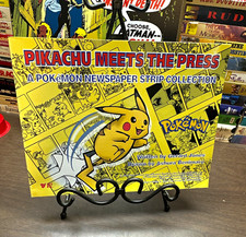 Gerard Jones Pikachu Meets the Press Pokémon PB Comic Strips Viz 2000 Illus picture