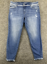 KanCan for Maurices Jeans Size 18 High Rise Style 222523 Raw Hem picture