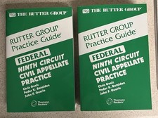 Federal Ninth Circuit Civil Appellate Practice 2025 RUTTER GROUP PRACTICE GUIDE picture