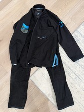 Hyperfly Starlyte BJJ Gi Jiu-Jitsu Black/Blue A2L Adult Unisex picture