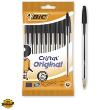 Bic 830864 1.0 mm Ball Pen Pack of 10, Black picture