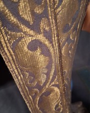 Antique French Fashion Trim - gold metallic brocade picture