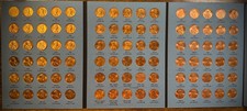1959-1998 P D BU Lincoln Memorial Cent Set New Whitman 90 Coins 1982 7 Varieties picture