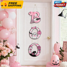 Halloween Ghost Door Hanging Decoration Pumpkin Witch Party Home Wall Decor picture