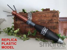 FAKE M72 LAW 66mm HE Rocket w/Spring Loaded Fins - Plastic Replica picture