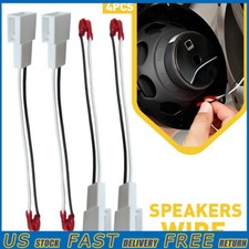 Metra (Set/4) 72-8104 Audio Speaker Harness Wiring Adapter Fit 1987+ Toyota picture