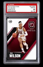 2018 A'JA WIlson Future Stars Rookie Card #SE-AW22 Super Elite Graded 10 picture