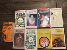 Vintage Lot Of 9 William Shakespeare Books 1960s-1980s Signet Classics PBs picture