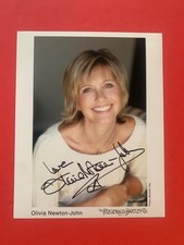 Olivia Newton-John Hand Signed 8 x 10 Publicity Photo picture