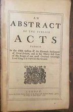 1758 ACTS LAWS  ~ AMERICAN COLONIES GOLD SILVER TIMBER TREES BREAD SUGAR &c picture