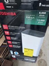 Toshiba 8,000 BTU Smart Portable Air Conditioner – WiFi – Cools Up to 350 Sq Ft picture