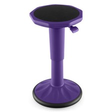 Costway Adjustable-Height Wobble Chair Active Learning Stool for Office Stand Up picture