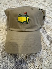 Vintage Masters Augusta National Strapback Khaki Hat picture