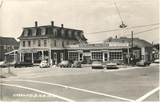 Greenfield NH General Store & Industries RPPC Real Photo Postcard 1970s Posted picture
