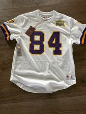 randy moss vikings jersey mtchell and ness L very nice retro picture