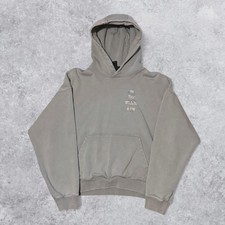 H&M Oversized Hoodie Men's L Gray In The Studio A/W Graphic Streetwear picture