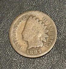1887 Indian Head Cent Penny   picture