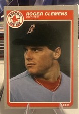 1985 Fleer - Roger Clemens #155 (RC) picture
