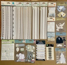 Scrapbooking Cardmaking WEDDING Stickers Jolee’s Boutique Martha Stewart Etc picture